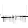 OLUCE lampada a sospensione DANCING GLASS - 457-TRASPARENTE