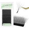 Natuhana Extension Ciglia W Forma 3D 4D 5D 6D 7D 8D 0.07 C D L LU Curl 8-15mm Classico Ciglia Ciuffetti Naturali Premade Fan Eyelash Extensions Volume Russo Professionale