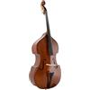 GEWA Contrabbasso GEWA - Basic Line 1/8 - Tavola in abete laminato - Fondo/fasce in acero laminato - Forma a viola da gamba - Colore marrone dorato - Pronto per suonare