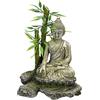Nobby Aqua Ornaments Zen Statua con bambù, 12 x 9 x 16 cm, 1 Pezzo
