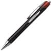Uni-Ball Penna rollerball SXN-210 Jetstream RT, inchiostro rosso resistente alle sbavature e a prova di manomissione, sfera da 1,0 mm, impugnatura in gomma, scatola da 12 pezzi