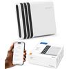Hekatron Genius Port - Funkgateway per rilevatori di fumo Genius Plus X - Trasmissione di allarme affidabile su dispositivi mobili, facile installazione