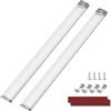 Kriogor Barra 168 LED 12V 8W, 2 Pezzi 2000LM Barra Striscia Lampada con Interruttore, 40cm 6000K Lampada 12 volt LED Camper per Auto, Camper, Camion, Furgone, Barca, Rimorchio