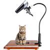 Agatige Porta Asciugacapelli Girevole Regolabile, Staffa per Asciugacapelli Clip Morsetto per Animali Domestici Mani Porta Supporto con Morsetto per Cani e Gatti