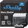 Shelly Wave Shutter, Modulo Interruttore per Tapparelle Z-Wave - 2 Canali, 10A Ciascuno, Monitora il Consumo di Energia, Hub Z-Wave Richiesto, Tendine e Tende da Sole, Domotica, SmartStart