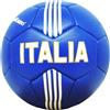 CUCUBA Pallone Da Calcio Da Allenamento o Partita Misura Size 5 Azzurro Italia con Scudetto Tricolore