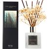 Cocorrína Diffusore Profumo Ambiente - 200ml Profumato di Foresta Nera Con Bastoncini, Olio Essenziale per la Casa, Decorazione Mensola del Bagno