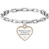 KIDULT - Bracciale Donna - Mettici il Cuore, al Resto Ci Pensa la Vita | Philosophy - 731946