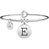 KIDULT - Bracciale Donna - Iniziale E | Emozioni - 231555E