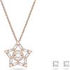 Swarovski Set Stella, Stella, Placcato color oro rosa