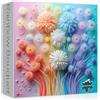 PICKFORU Puzzle di fiori per adulti 1000 pezzi, puzzle floreali impossibili, puzzle colorati arcobaleno sfumato duro, puzzle primaverile impegnativo 1000 pezzi