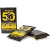 GoatWard Lotto 50 Carte Calcio Originali - Non Ripetute | Base, Inserti e Rookie | Anni Vari | Giocatori Internazionali | Collezionisti
