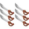 ds. distinctive style Inflatable Pirate Sword Pirate Party Decorations Inflatable Sword for Kids and Adults