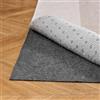 VEVOR Ferma Tappeto Antiscivolo da 2743,2 x 3657,6 x 3 mm, Rete per Tappeti con Cuscino in Feltro a Doppia Superficie e Antiscivolo in Gomma, Protezione per Pavimenti in Legno per Pavimenti, Finiture