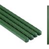 Relaxdays Set da 10 Bastoncini per Piante, Supporti per Rampicanti, Ø: 10 mm, Bastoni per Piantine, H: 75 cm, Verde