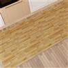 PETTI Artigiani Italiani - Tappeto Cucina Antiscivolo Lavabile in Lavatrice, Passatoia Cucina, Tappeto Cucina Lungo, 52x140 cm, Disegno Parquet 02, 100% Made in Italy