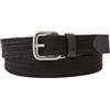 Levi's Cintura Ov in tessuto elasticizzato da uomo, Nero, 95 cm