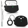 XMBYGY Custodia per AirPods Pro 3, per AirPods Pro di terza generazione 2025, cover in silicone, design 3D, con kit di pulizia, protezione completa, custodia per auricolari wireless multicolore, per ragazzi