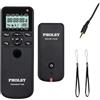 PHOLSY Fotocamera Telecomando Timer Wireless Rilascio Controllo Remoto HDR e Intervallometro per Panasonic S5, S1, G95, G91, G90, G9, FZ1000 II, G80, G81, G85, GH5, GH6, G95, G7, GH7, GX8, G6, G5