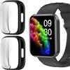 Lamshaw Compatibile con Ruimen D1 Cover di protezione, custodia protettiva antiurto in silicone TPU, protezione completa anticollisione, compatibile con RUIMEN/Dakofied D1 da 1,85 pollici Smart Watch