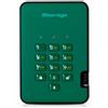 iStorage diskAshur2 SSD 256GB Verde - SSD portatile sicuro - Protetto da password - Resistente alla polvere e all'acqua - Crittografia hardware