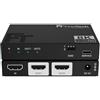 FeinTech HDMI 2.1 Splitter Distributor 4K 120Hz 8K Downscaler per giochi e video (SP210 1 In 2 Out)