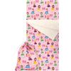 Panini Tessuti Set Asilo, Sacco nanna e sacchetto per Bimbo e Bimba da 2 a 6 Anni - Tessuto Trapuntato 100% Cotone Copertina Asilo Principesse