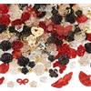 BB Beadthoven Beadthoven - Ciondoli a forma di fiore per artigianato per collane, bracciali, orecchini e gioielli, Resina