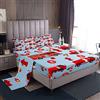 Loussiesd Set di biancheria da letto per bambini - Camion dei pompieri - Per ragazze e adolescenti - Taglia matrimoniale - Con 2 federe per cuscino