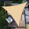 SUNNY GUARD Vela ombreggiante Impermeabile 2.5x2.5x2.5m Tenda a Vela Triangolare,Tenda da Sole per Esterno Protezione Raggi UV per Giardino Esterno terrazza, Sabbia