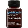Vitaminact Glutatione Radical Pro - Con 120 Compresse Con Alto Dosaggio di Rosa Canina e Cardio Mariano - Contribuisce alla normale funzione del sistema immunitario e dallo stress ossidativo - Vitaminact.