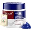 Karseell MACA CARE SYSTEM Maschera Capelli Pigmentante Blu Condizionante Intensifica Tonalità Azzurrate Nutriente Idratante Riparatrice Anticrespo Brillantezza Capelli Secchi Danneggiati 500ml