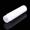 Zunate 100pcs 5ml Contenitore Vuoto Lip, mini tubi vuoti del labbro, balsamo di lucentezza di plastica riutilizzabile del labbro, contenitore trasparente cosmetico del tubo, bianco