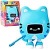 Giochi Preziosi - Beep Boop Miao Miao, Personaggio Interattivo Da Accudire, Animale virtuale Gatto Con Moschettone, 4 Mini Giochi e 70 Suoni, Gioco per Bambini dai 5 anni
