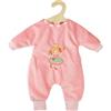 Heless 1581 - Tutina per Bambola Principessa Emily, in Rosa, con Ricamo da Principessa, per Bambole e Peluche di Dimensioni 28-35 cm