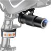 VSYSTO Fotocamera Bici Action Cam, HD 1080P Telecamera d'azione Impermeabile, Grandangolo a 150° Videocamera per Bicicletta con WiFi, Fanale Posteriore, Visione Notturna, WDR(Nero-WD)