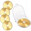 Penitue Set di 5 Lame Rotanti Rivestite in Titanio, Lame Circolari di Ricambio Universali per Fiskars/OLFA/Martelli/Dremel/Truecut/DAFA per Cucito Patchwork Scrapbooking (45mm)