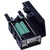 daier WODE D-SUB DB15 VGA maschio femmina 3 Row 15 pin spina al terminale Breakout Board Connettori (maschio con vite lunga)
