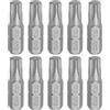 QUARKZMAN 10Pz Caccia Vite Stella Torx Punta Esagonale 1/4 Asta T35 Testa Magnetica Lunghezza 1 Acciaio CR-V 6 Punti Punta Sicurezza Per Lavori Riparazione Avvitatore Elettrico