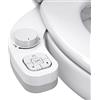 WRISIN Bidet WC Bidet Giapponese Spruzzatore Bidet Kit Sedile WC Alle De Bain con Doppio Ugelli retrattili autopulenti