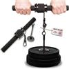 C.P. SPORTS professional forearm trainer - efficace dispositivo di allenamento dell'avambraccio caricabile fino a 50 KG fitness, allenamento con i pesi I wrist trainer forearm training