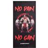 Gymbro Legacy Con Tasca Zip Asciugamano in Microfibra Bodybuilding Fitness Palestra Spartan - Asciugamano Palestra