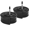 YunSCM 2PCS 57/62-622 28/29 Zoll Schlauch 28/29x2.125 28/29x2.25 28/29x2.30 28/29x2.35 28/29x2.40 FV48mm Presta Valve, kompatibel 29 Zoll Fahrradschlauch/E-Fahrrad Schlauch 29x2.125/2.40