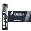 Duracell PROCELL Batterie Alcaline CONSTANT Mini-Stilo AAA 1,5V LR03 - Conf. 10 pezzi