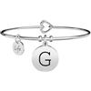 KIDULT - Bracciale Donna - Iniziale G | Emozioni - 231555G