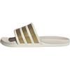 adidas Donna Adilette Comfort 2.0 Slides Sandal, Almost Pink/Silver Met./Almost Pink, 44.5 EU