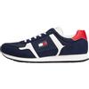 Tommy Jeans Tjm Runner Casual Em0Em01590, Basso Top, Uomo, Blu (Dark Night Navy), 41 EU