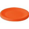 Engelland - Set di 6 piatti in plastica, arancione, Ø 23,5 cm, piatti, infrangibili, riutilizzabili, riutilizzabili, adatti al microonde e alla lavastoviglie, senza BPA, campeggio, picnic, feste