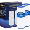 Cryspool PRB25-IN - Filtro Spa sostituisce Il Filtro per Vasca idromassaggio Unicel C-4326, Filbur FC-2375, 3005845, R172327, R173429, 33521, 25392, 817-2500,5X13, 25 m², Confezione da 2