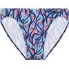 Hom Slip Micro Comfort Indian Creek Briefs da Uomo (Confezione da 1), Stampa Fogliame Frammentato Mutilcolor su Sfondo Marina, XL